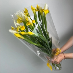 Buchet de Irisi Galbeni alt vedere product 2