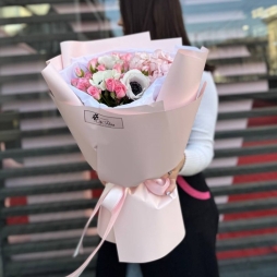 Buchet cu Hortensie, Anemone si Trandafiri alt vedere product 6