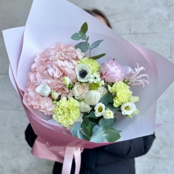 Buchet cu Hortensie si Flori Delicate alt vedere product 3